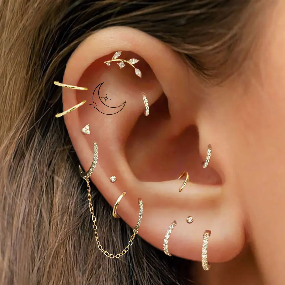 1PC Helix Tragus Pi… - image
