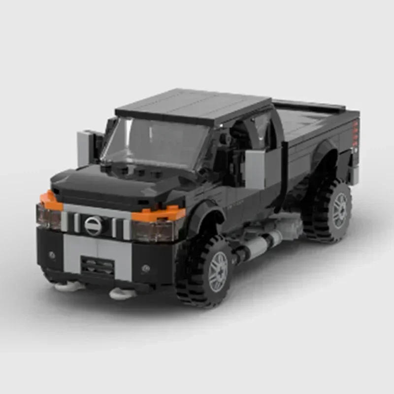 Cidade modelo de carro moc tijolos de construção velocidade campeão 4x4 caminhão tecnologia blocos modulares presentes brinquedos natal diy conjuntos montagem