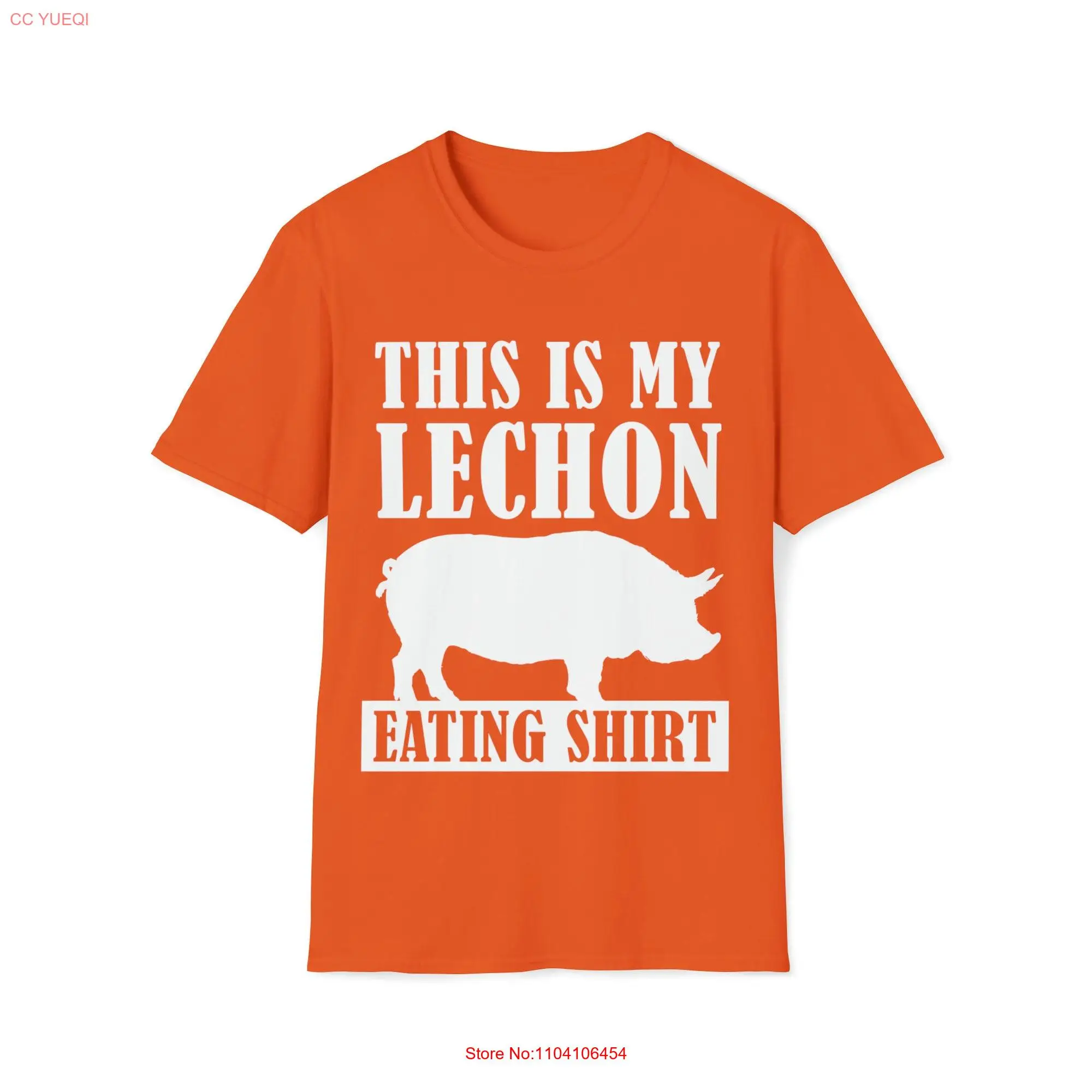 Filipino Lechon Clothing This is My Eating T Shirt long or short sleeves