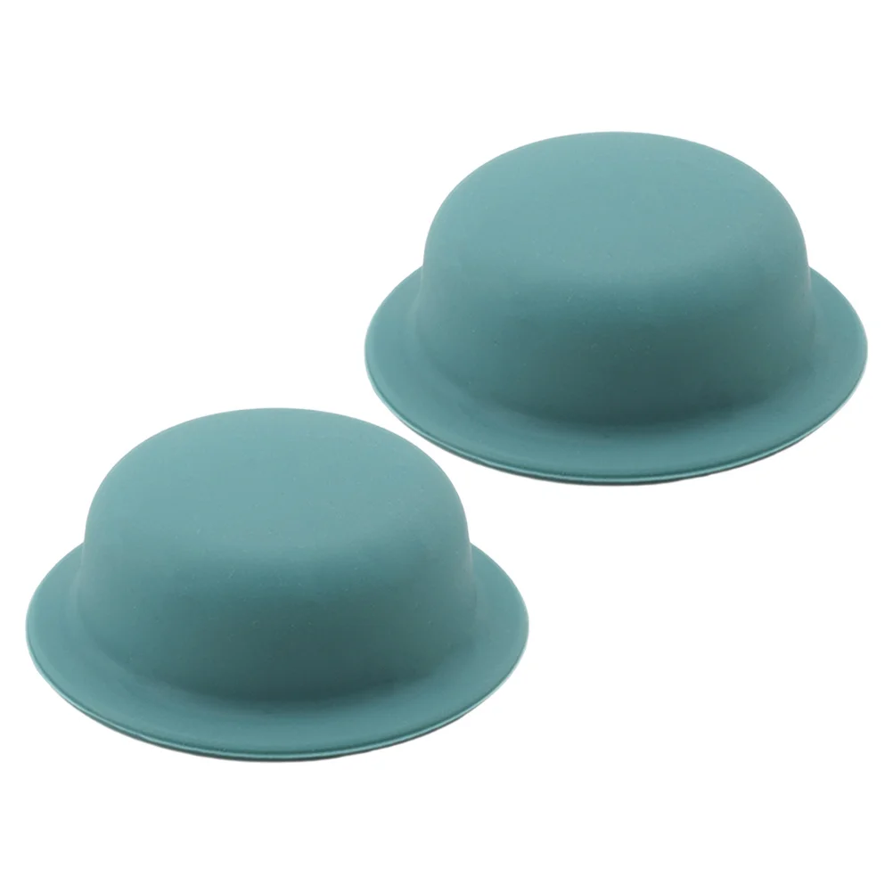 

2Pcs Silicone Pot Lid Handle Covers Heat Resistant Anti-Scalding Protective Pot Knob Covers Universal Non Slip Kitchen Gadget
