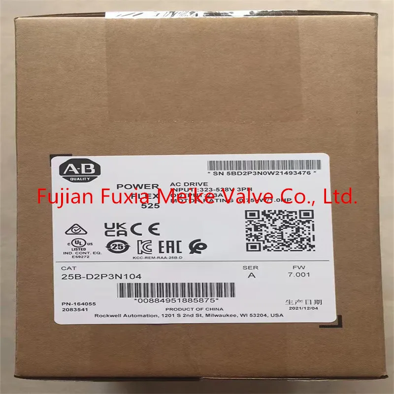 

Original packaging Frequency converter 25B-D2P3N104 25BD2P3N104