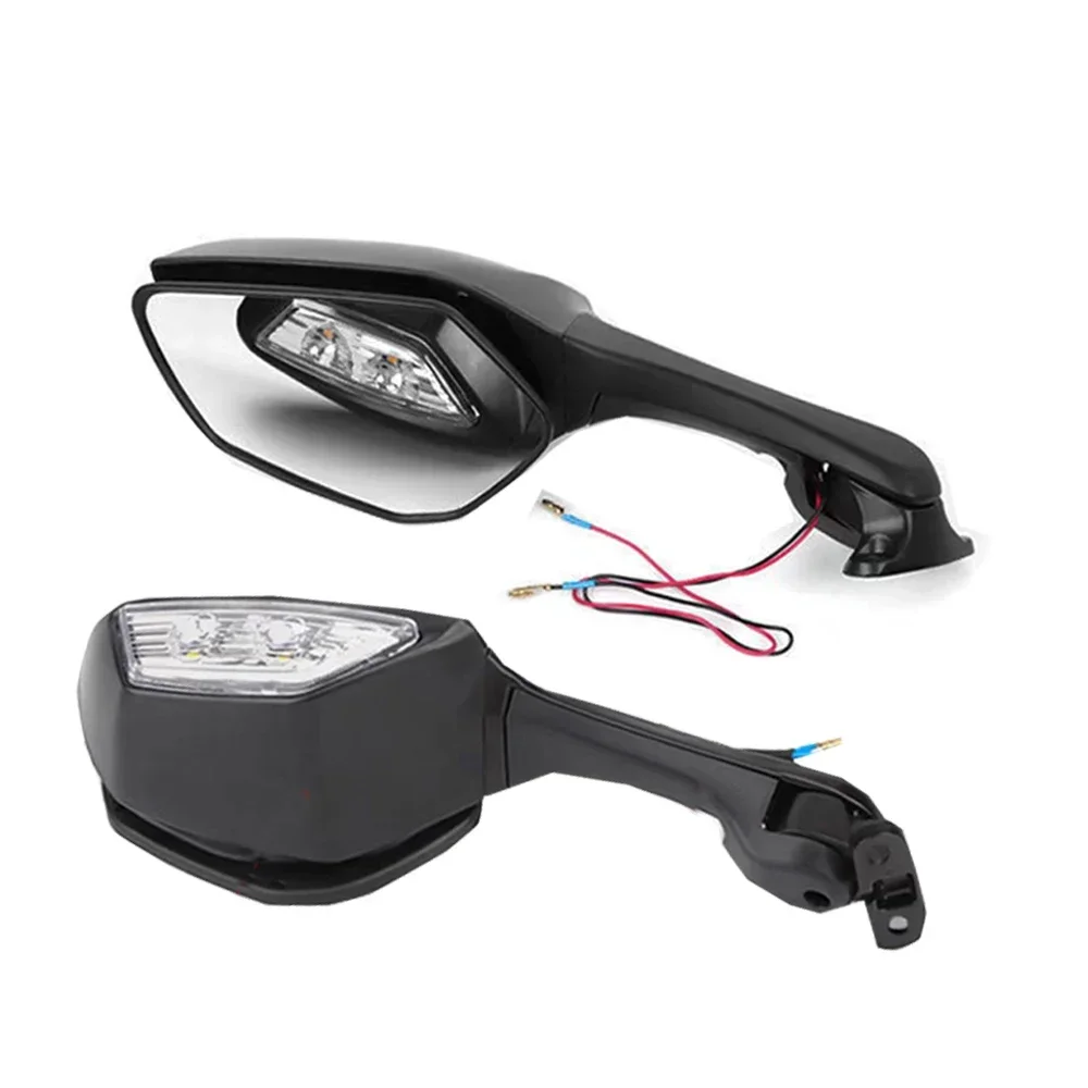2024 ZX6R Rearview Mirrors Rear View Side Mirror with LED Lights