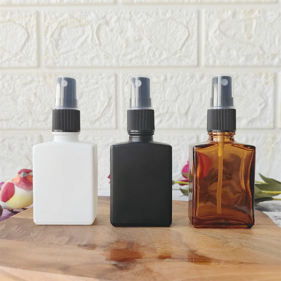 

Wholesale 1oz 30ML Glass Empty Fine Mist Perfumes Spray Bottles Refillable Essential Oils Alcohol Skincare Cosmetic Containers