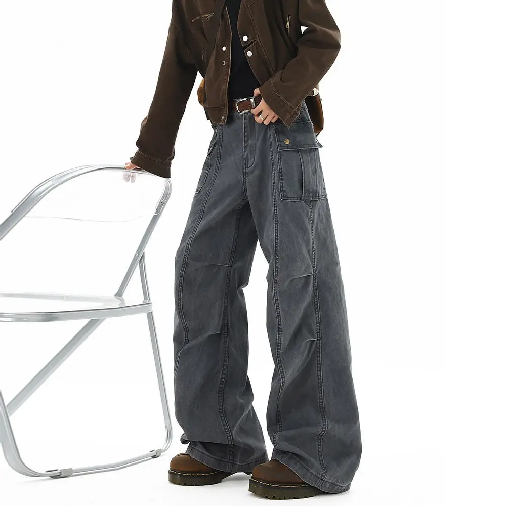 Casual Jeans Men's Spring and Summer New Overalls