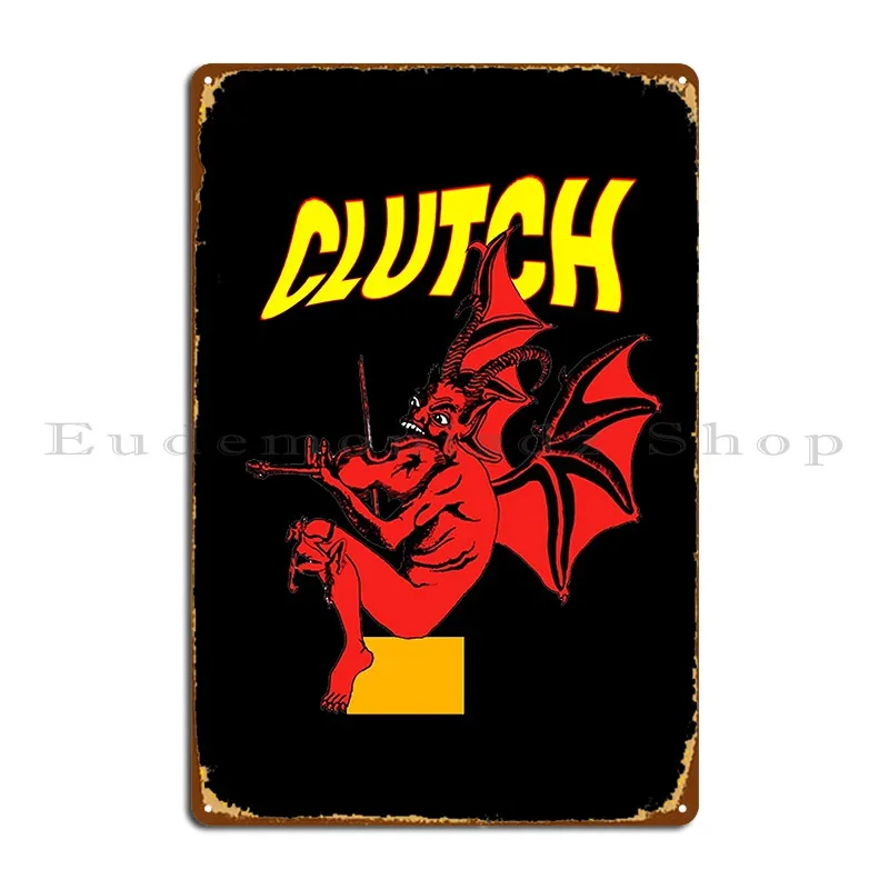 Clutch Metal Signs Wall Cave Cinema Create Club Bar Printing Tin Sign Poster