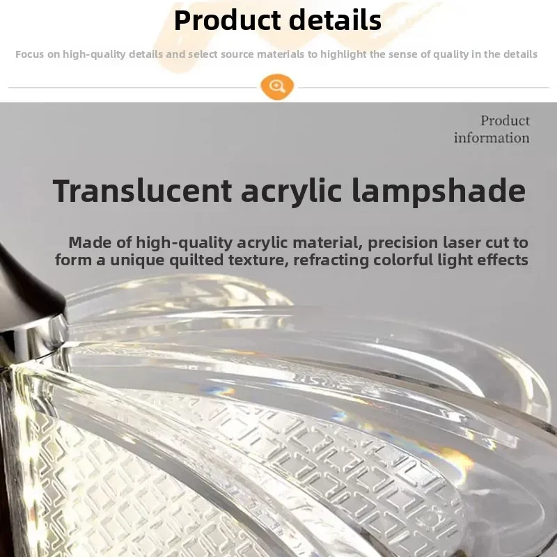 Candelabro de restaurante, luz sencilla y moderna, mesa de comedor redonda de lujo, bar, arte, fondo creativo, pared, dormitorio