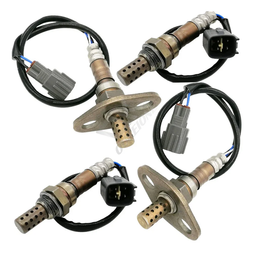 4 pces sensor de oxigênio dianteiro traseiro upstream downstream para toyota sequoia 2001 2002 2003 2004 tundra 2003 2004 4.7l 234-4161 234-4169