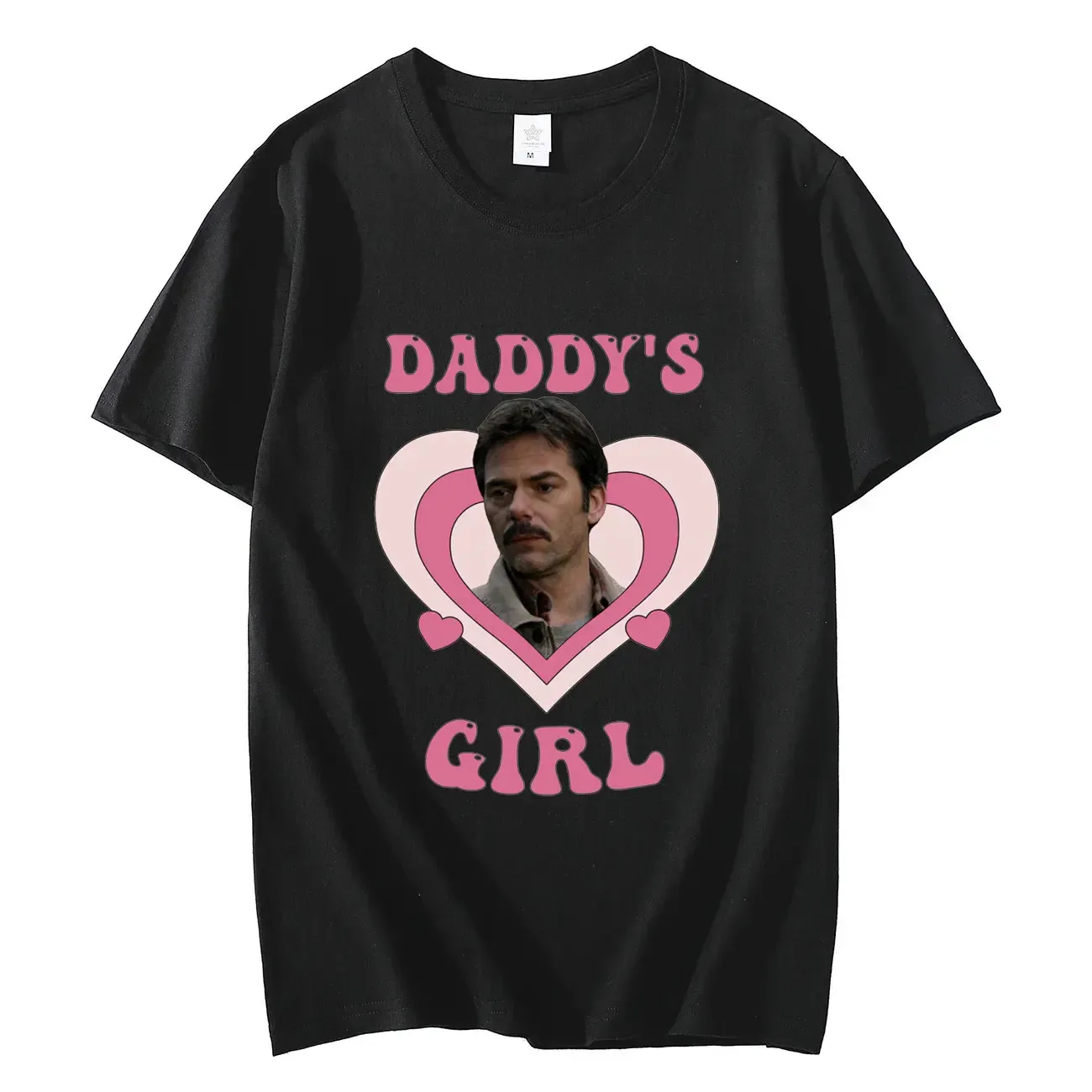 Daddy's Girl Billy Burke T-shirt Twilight Saga Charlie Swan Graphic T Shirts Men Women Casual Pure Cotton Short Sleeve T-shirts