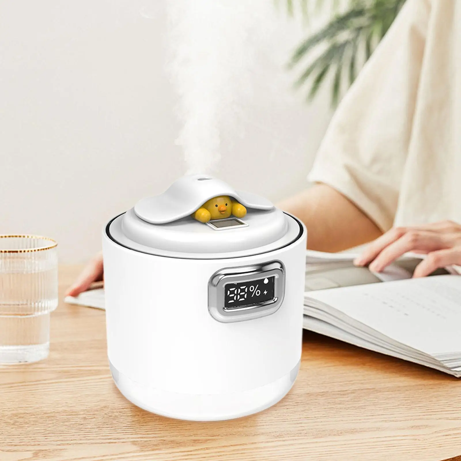 Air Humidifier 2W-4W Gift with Atmosphere Light for Bedroom Sleeping Reading