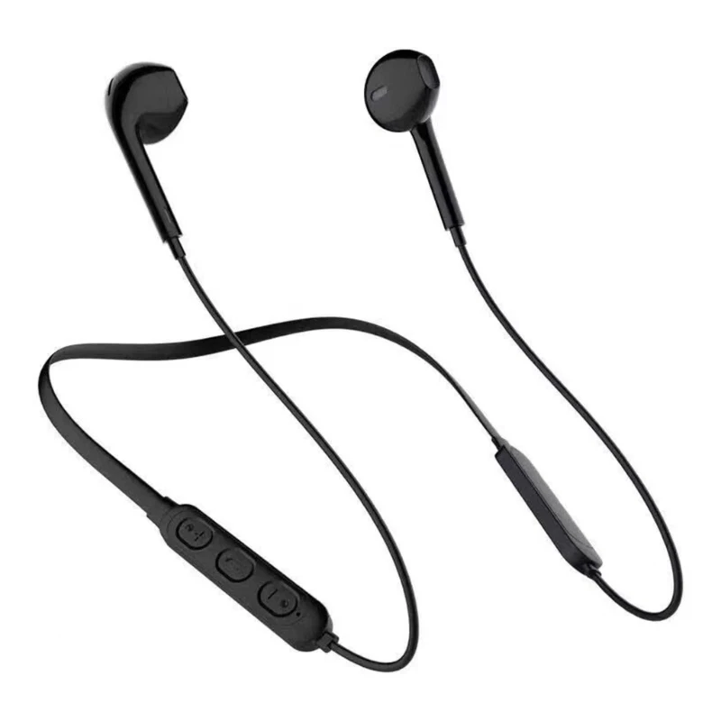 Neckband Earphones With Noise Cancelling BT5.1 Wirless Earbuds For Running And Workouts Headphones Sweatproof