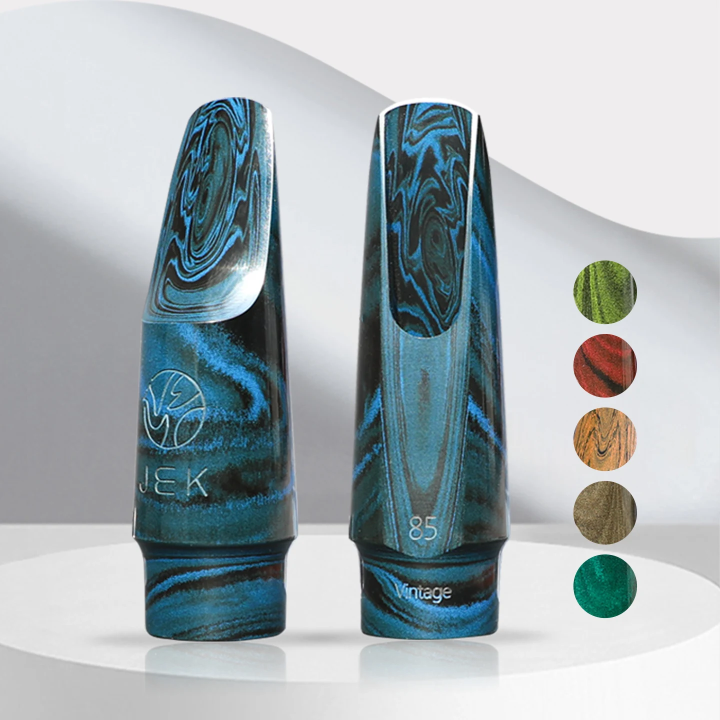 

JEK Eb Alto Saxophone SAX Mouthpiece Vintage Color Germany Import Colored hard rubber Smooth Jazz