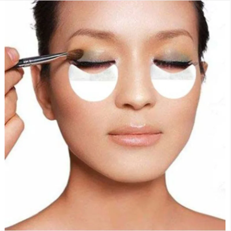 1/2/3PCS Eyeliner Schild Für Lidschatten Schutz Einweg Pads Lint Kostenloser Patch Falsche Wimpern Verlängerung Make-Up-Tool