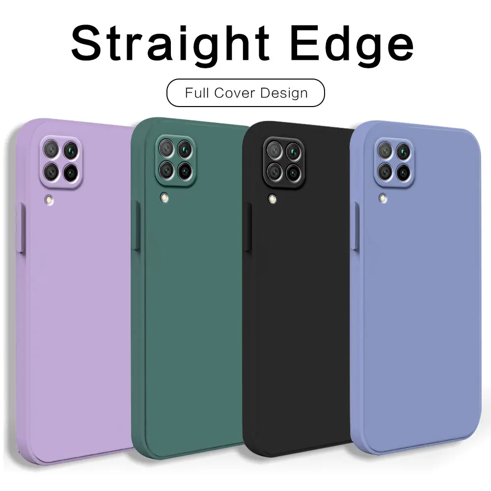 For Huawei P40 Lite 4G Case For Huawei P40 Lite 4G Coque Soft Silicone Shockproof Cover For Huawei P40 Lite Phone Case Fundas