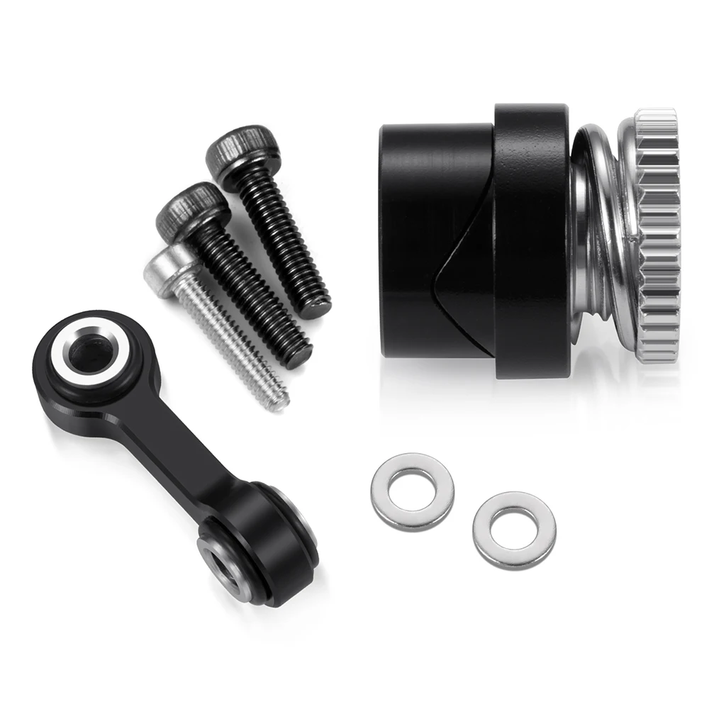 AXSPEED Alu Alloy 25T Servo Arm with Steering Linkage Link Rod for ARRMA GRANITE GROM 1/18 RC Car Monster Truck Upgrade Parts