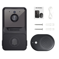 Video Intercom WIFI Infrared Night Vision Outdoor Home Security Alarm Camera 480P Wireless Button Doorbell-FS-PHFU