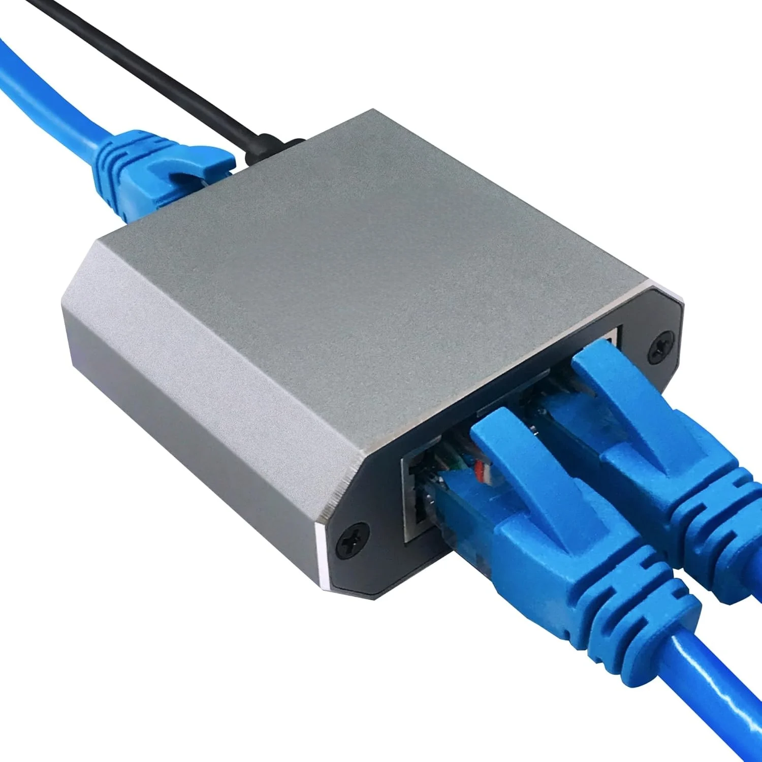 5PCS High Speed 1Gbps 1 To 2 Ethernet Splitter Hub USB Powered Cat6 Cat5 Dual Port Network Adapter