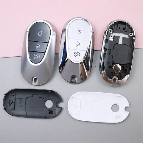 메르세데스 벤츠 C S 클래스 W206 W223 S350 C260 C300 S400 S450 S500 2022 2023 2024 2025용 자동차 키 폴딩 쉘 케이스 하우징