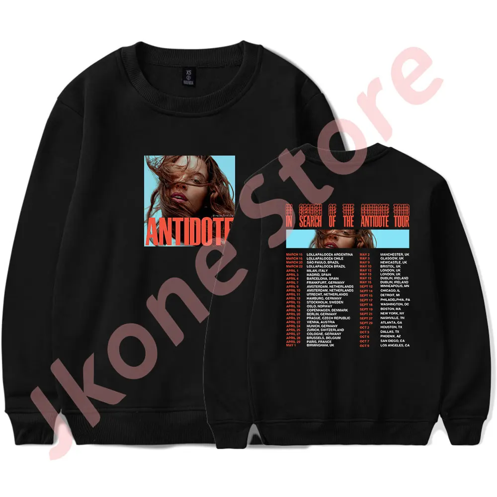 Fletcher In Search of the Antidote Tour Merch Sweatshirts Winter Unisex Fashion Casual Crewneck