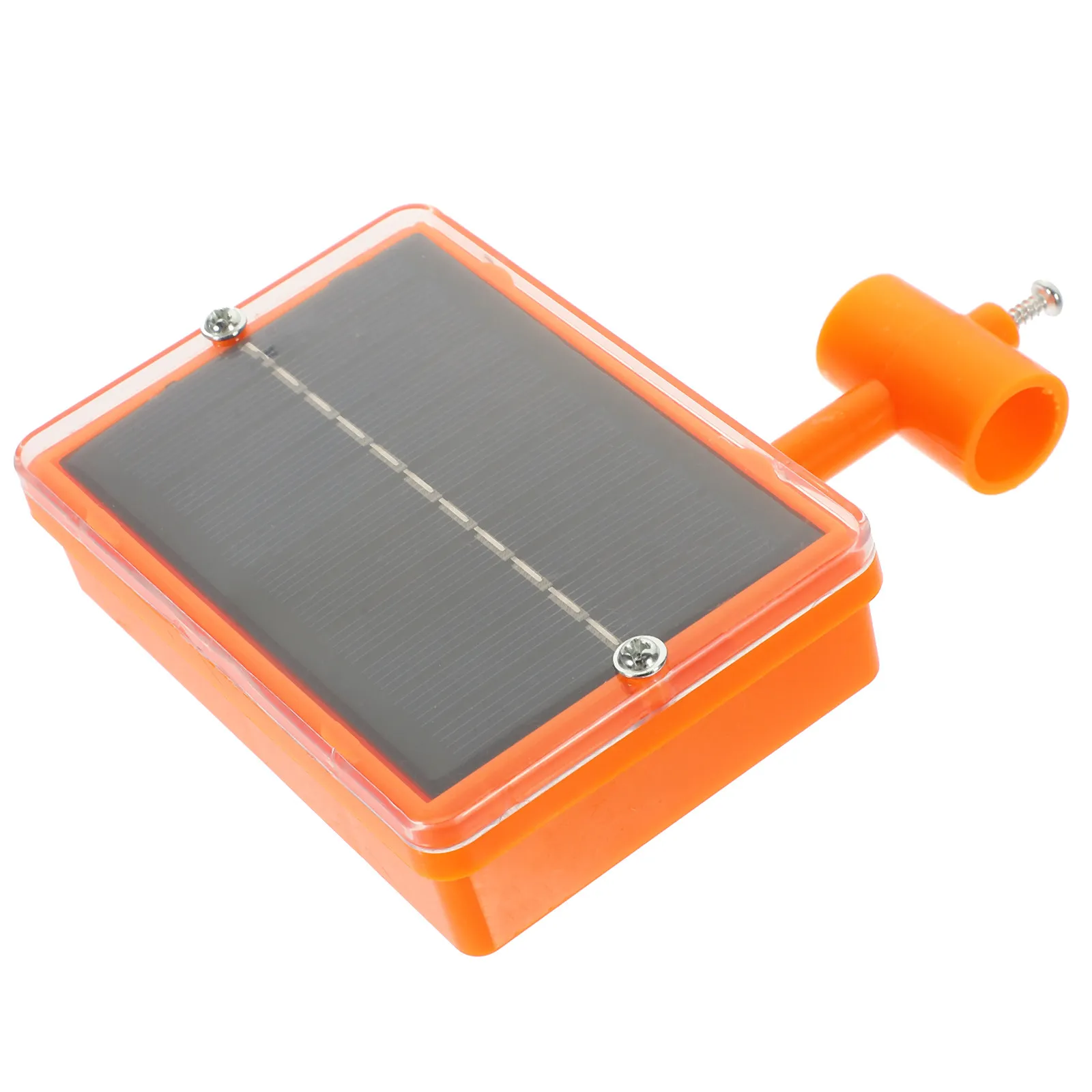 

1 шт. Солнечный отпугиватель птиц с голосовым модулем, водонепроницаемый, экологичный, для сада, фермы, сада, оранжевый