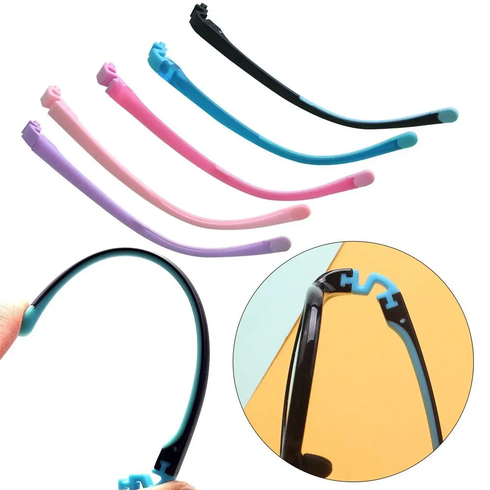 Multi-color Snap-on Anti-Slip Glasses Arm Spectacle Frame Eyewear Accessories Replacement Leg