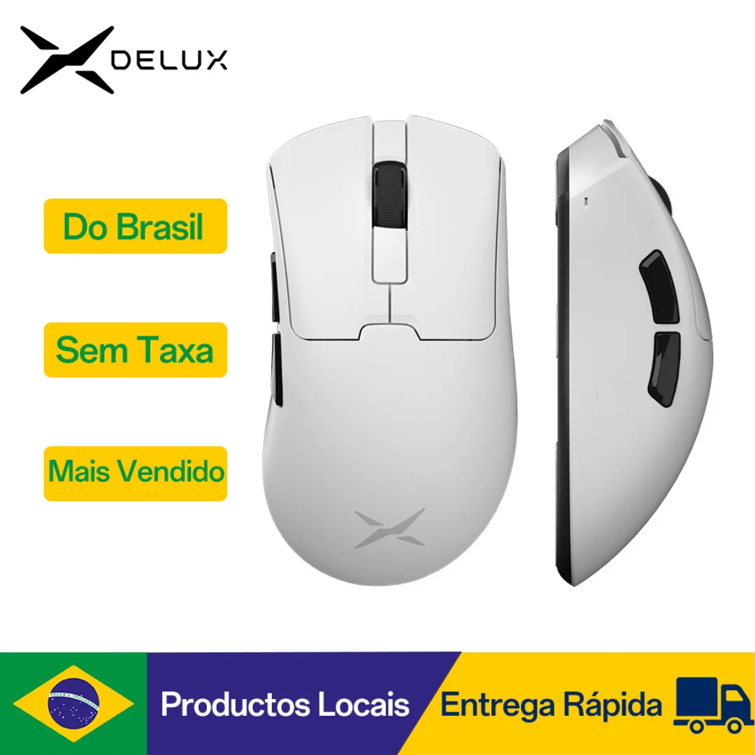 delux-m900pro-mouse-da-gioco-wireless-versione-ultraleggera-design-ergonomico-frequenza-di-polling-1k-50g-paw3395-per-pc-gamer-con-mano-grande-destra