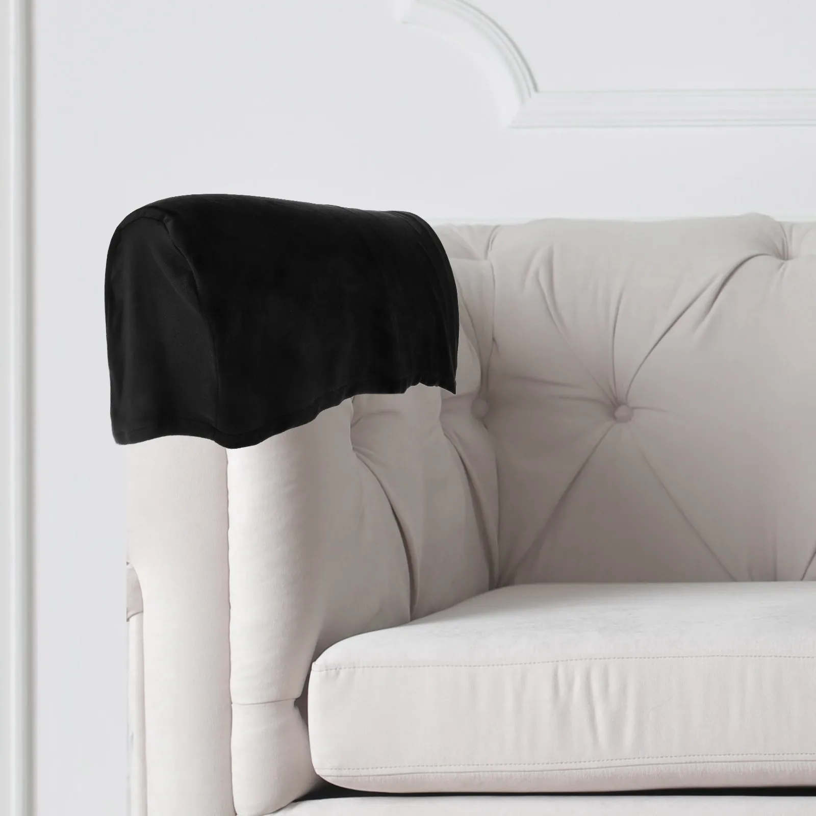 

Elastic Armrest Cover Sofa Armchair Slipcover Couch Protector Thickened Polyester Home Furniture Cover