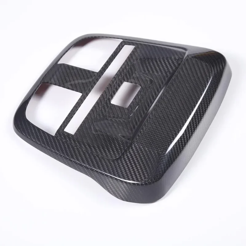 For SUBARU BRZ For TOYOTA 86 GR86 GT86 Real Dry Carbon 2021 Interior Overhead Front Reading Light Lamp Panel Cover Modification