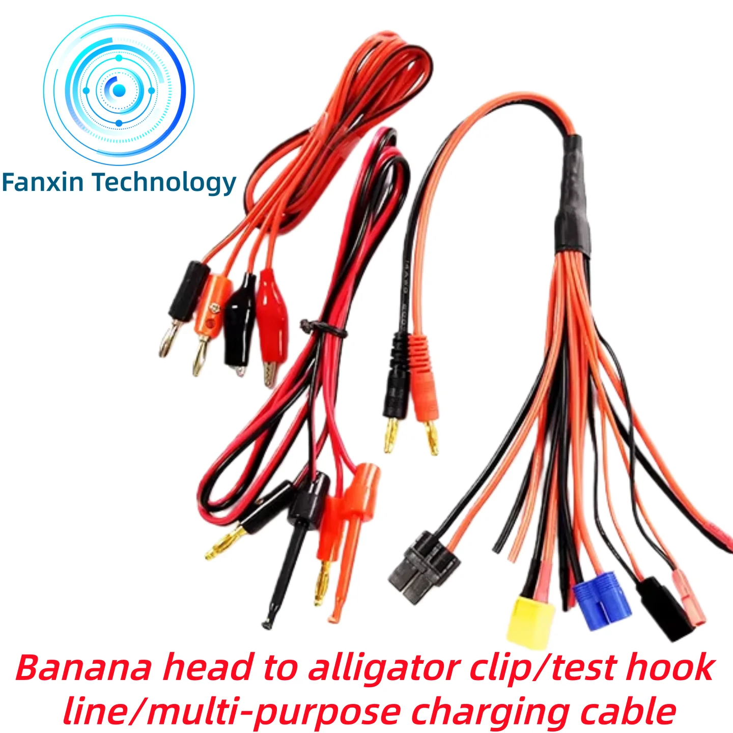 Multifunction Balance Charging Cable Adapter 8IN1/19IN1 XT60 EC3 EC5 HXT TAMIYAS Compatible with IMAX B6 B6AC Charger