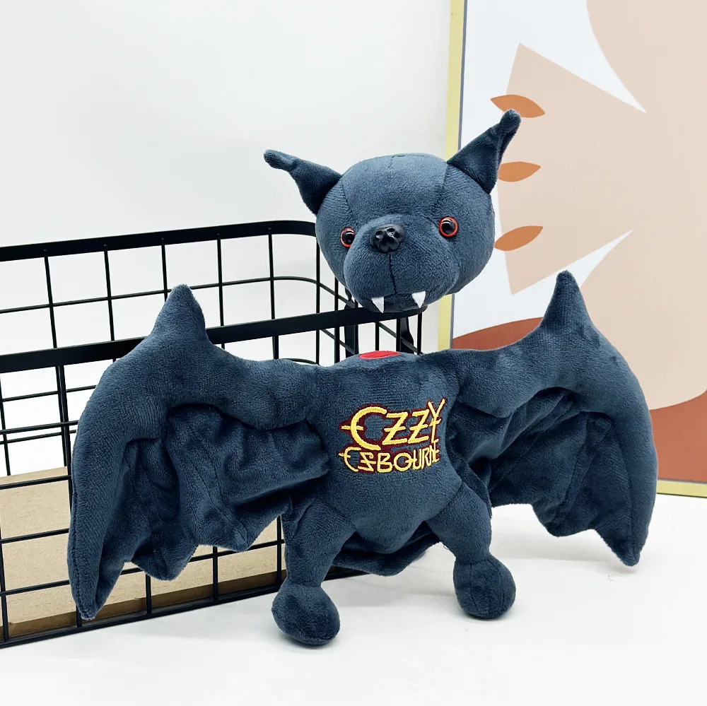 25CM HOT Ozzy Osbourne Bat Plush Back To The Beginning Ozzy Bat
