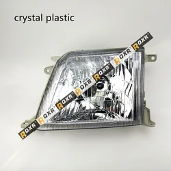 Car Headlight Half Assembly for Toyota Land Cruiser Prado 3400 LC90 2700 LC95 1996-2002 Glass Plastic Cover Car Accessories