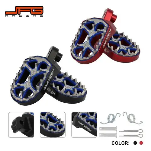 

Motorcycles CNC Foot Pegs Footpegs Footrests Double Layered Pedals For CRF110F 50F 70F 80F 100R 70R 80R WR200 250 Dirt Bike