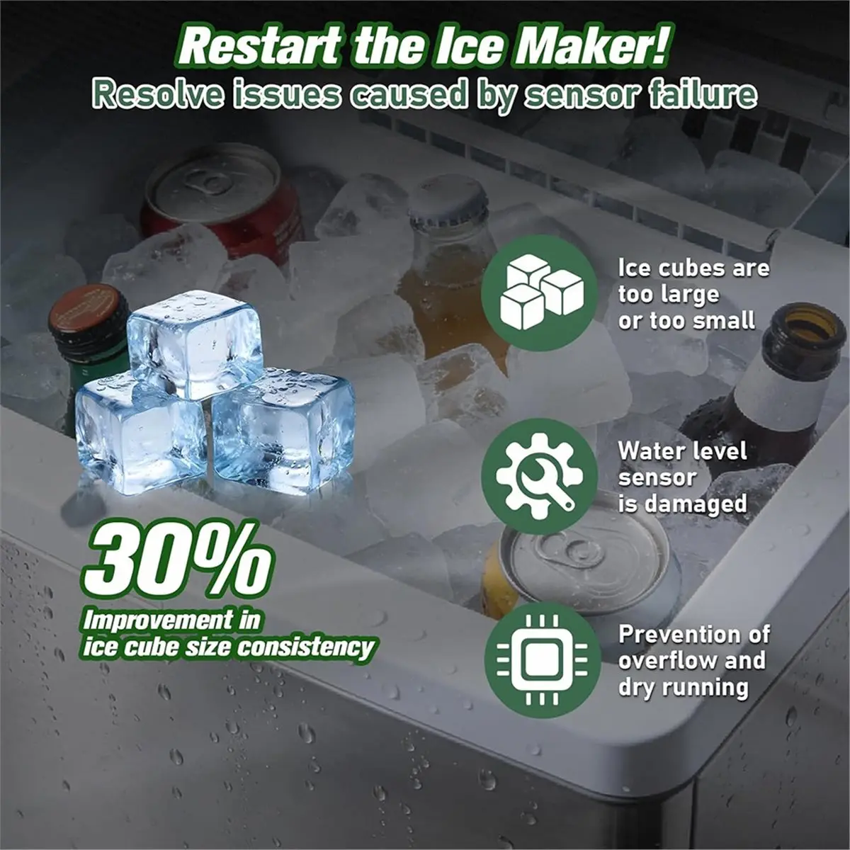 update. 1051224-01 Water Float Switch Kit, for Ice-O-Matic Ice Machine, Fit for CIM Series Machine view 6