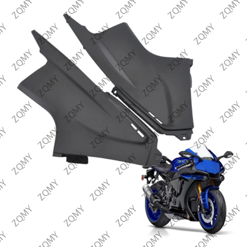 

1Pair Matte Black Motorcycle Side Air Duct Cover Fairing Insert Part For Yamaha YZF R6 2003 2004 2005 Plastic