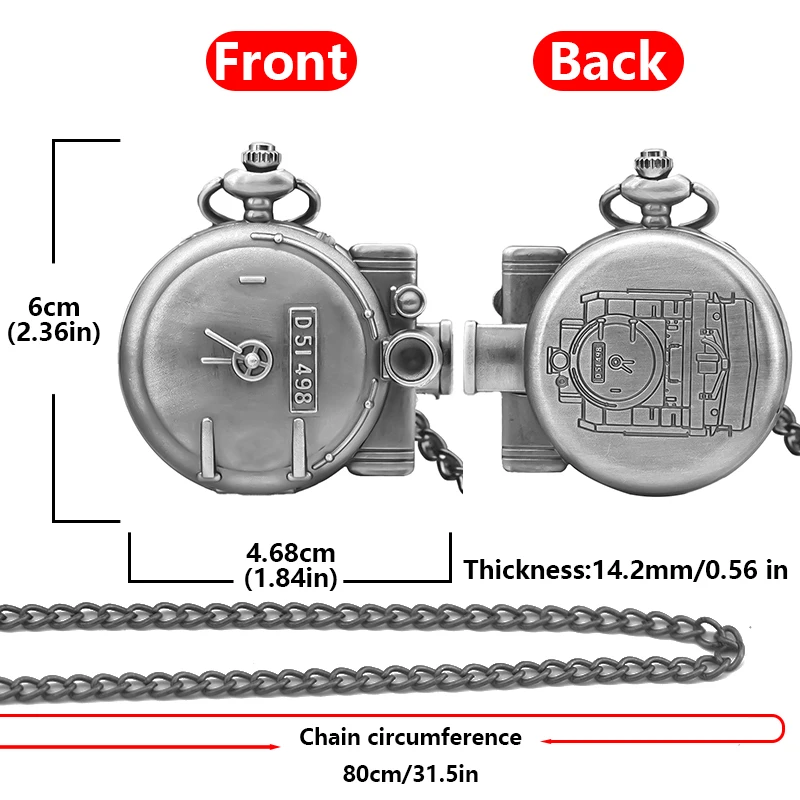 빈티지 청동 Steampunk 증기 기차 조각 된 석영 주머니 시계 목걸이 펜던트 시계 체인 남성 여성 체인 선물