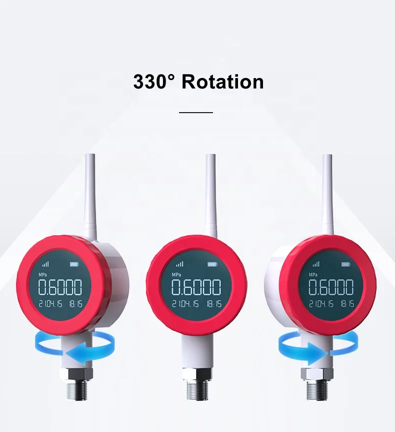 2025Drahtlose NB-IoT Manometer Rohr Öl Raffinierung PressureSensor Monitor Ausrüstung Anpassen Digitale Manometer Großhandel