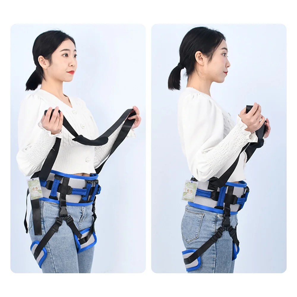 Patient Transfer Lift Belt Gait Belt Transfer Belts for Seniors Walking and Standing Assist Aid for Bariatric,Elderly,Handicap