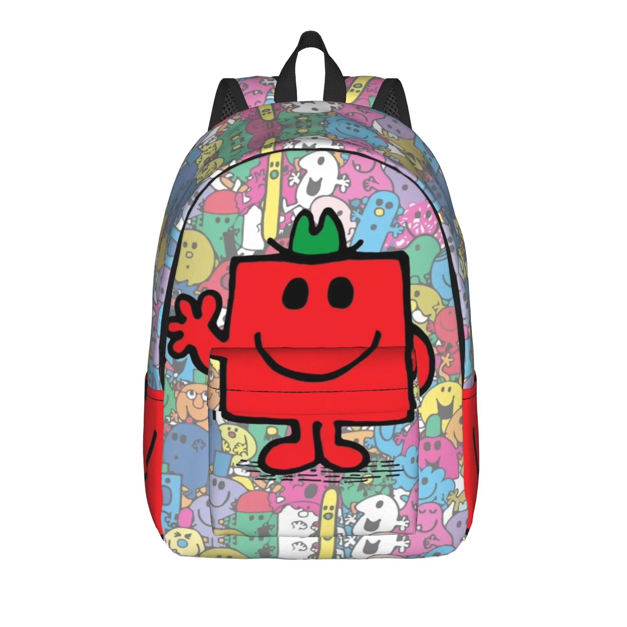 M-Mr M-Men L-Little M-Miss Mr Strong Backpack for Men Women Cool Student Hiking Travel Daypack  Laptop Computer Shoulder Bag