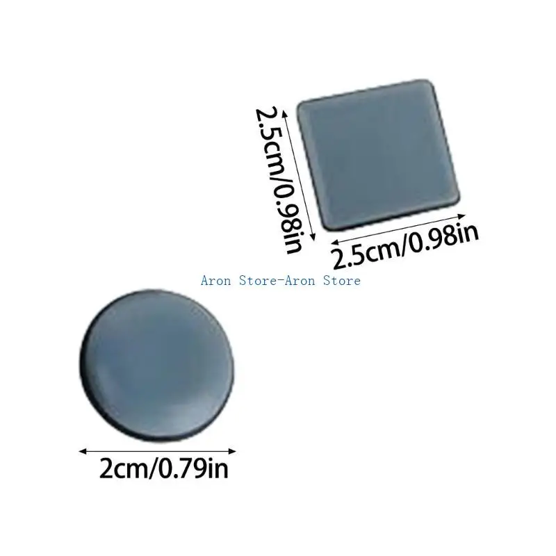 H3cf 16pcs muebles deslizamiento almohadilla en silla Sliders protectores para piso