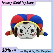 16cm New Pomni Plush Doll The Digital Circu Court Favorite Jester Plushie Kawaii Ornaments Collection Desktop Display Gift Toy