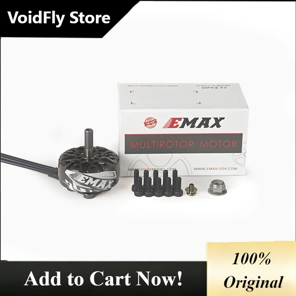 VoidFly EMAX ECOIII 2207 2306 2807 2808 Brushless Motor 3-6S For Drone Motor Accessories