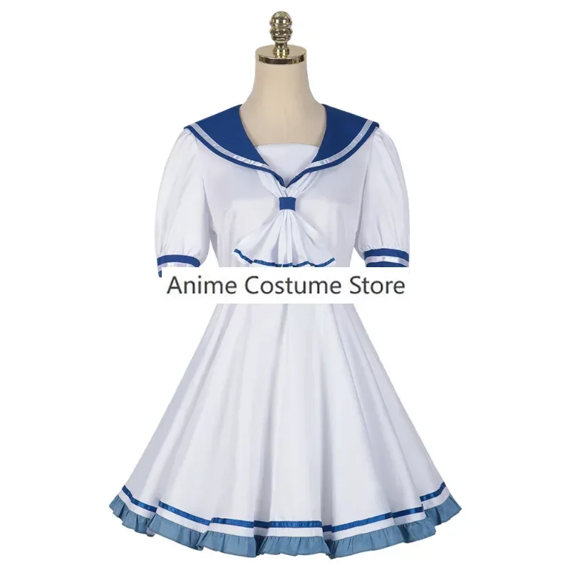 The Girl Try To Get Rid of The Aura of A Child Star Kana Cosplay Costume High School Uniform Summer Daily Dress Woman Outfit