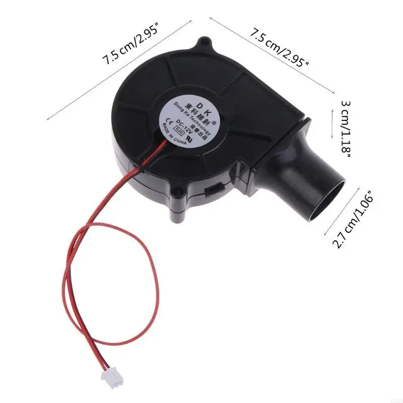 금속 용해용 팬 2.7cm 에어 튜브 바베큐 캠핑용 BBQ 팬 전기 블로어