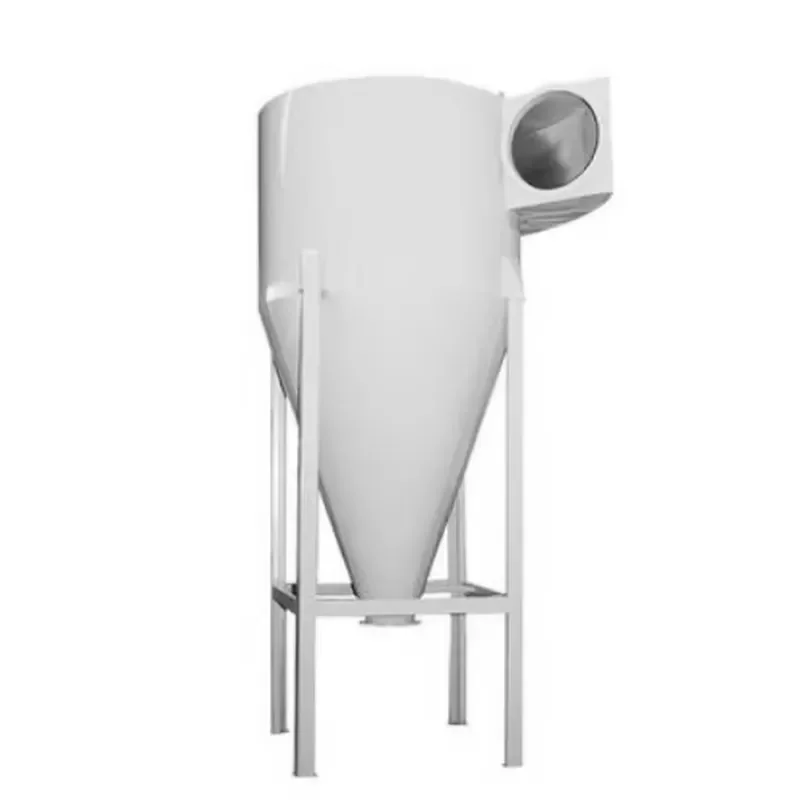 Split Type Cyclonic Dust Separator for Primary Ore Crushing Systems & Cardboard Waste Feed Processing