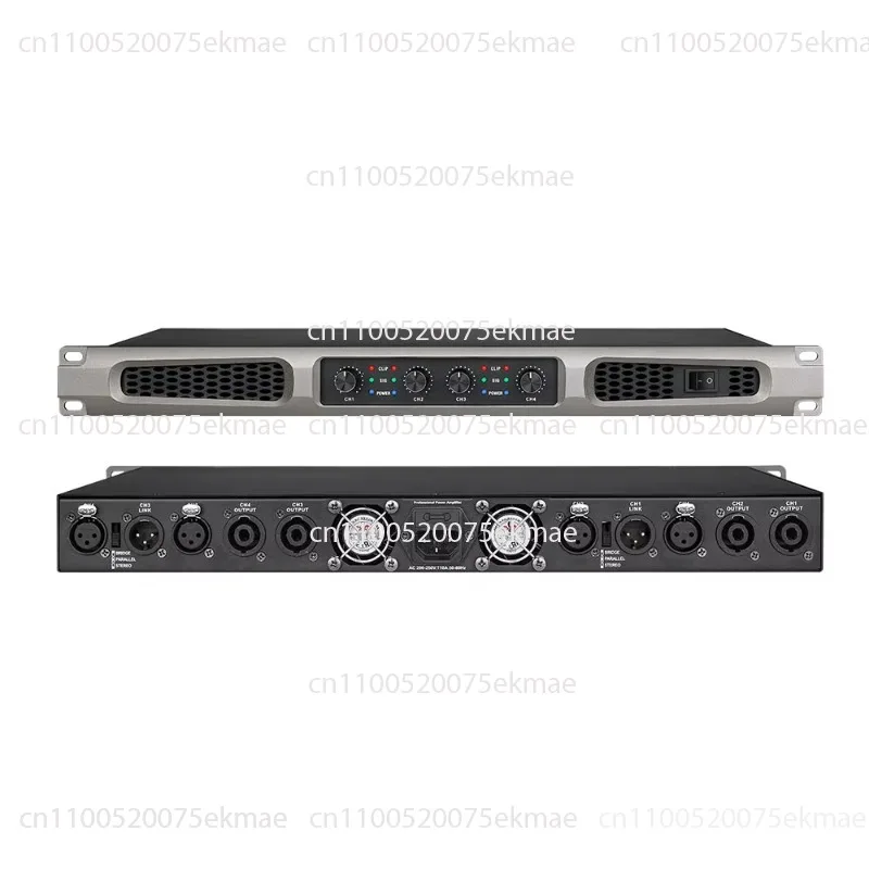 AM4600 Hot Sale 4 Channel 4 * 600W High Professional Sound Amplifier 2400W DJ Digital Power Amplifier Professional Audio