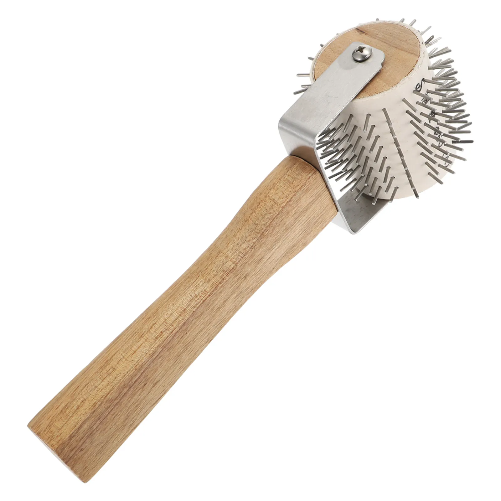 

Propolis Collector Needle Roller Beekeeping Equipment Honey Extracting Tool Wooden Handle Uncapping Roller Beehive Hand Tool