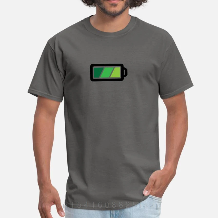 Battery Charging Status T Shirt Battery Battery Operated Operated Icon Electricity Storage Cell Charger Storage - Cell Appliance