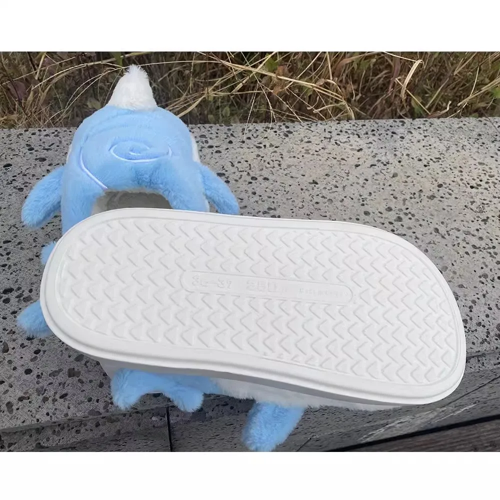 Halloween Genshin Tartaglia Odgrywanie ról Kapcie dla par Śliczne pluszowe kapcie Sky Whale Grube dno Domowe ciepłe odgrywanie ról