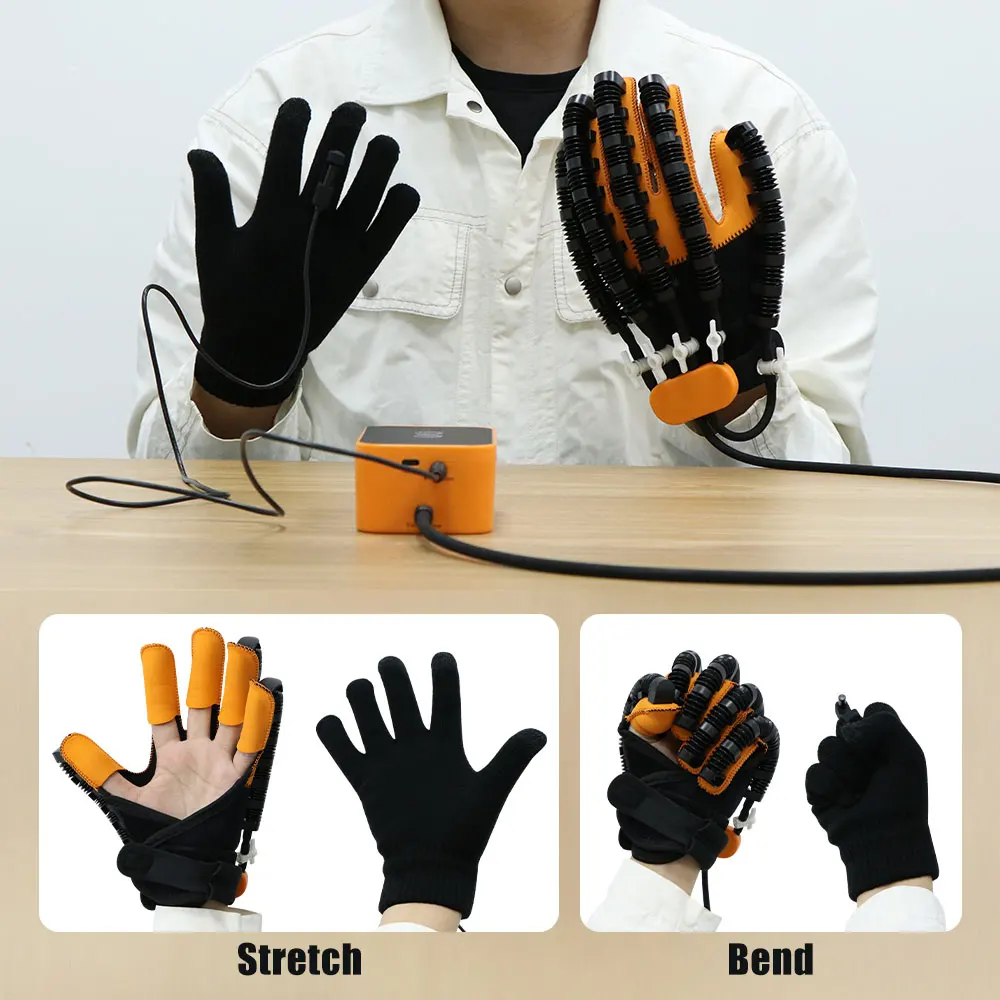 Hand Rehabilitation Robot Gloves Rehabilitation Physiotherapy Glove Hemiplegia Devices Stroke Recovery Equipment Hand Therapy