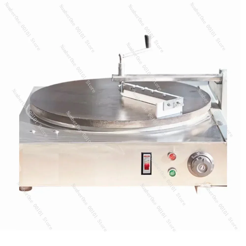 

1 Pan Commercial Flat Bread Chapati Roti Machine Injera Making Machine Round Dosa Spring Roll Injera Wrapper Machine