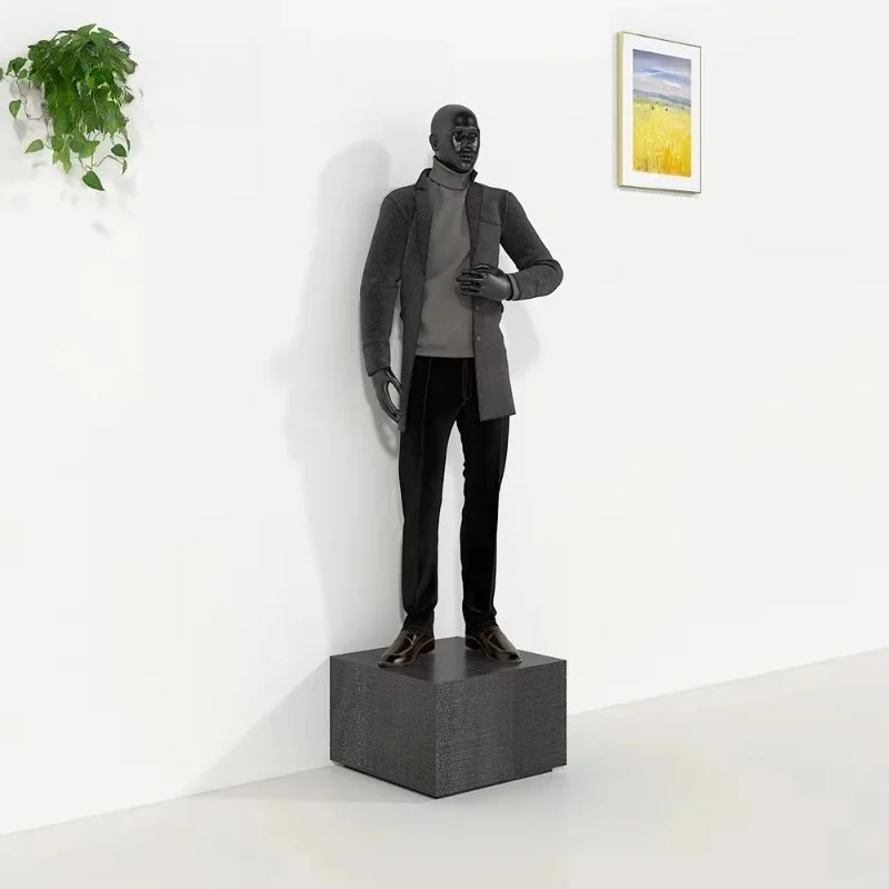 Customized high-quality clothing store mannequin platform store fit mannequin bracket display stand display props